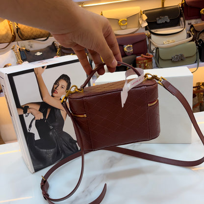 YSL Gabby Vanity Bag - Wine