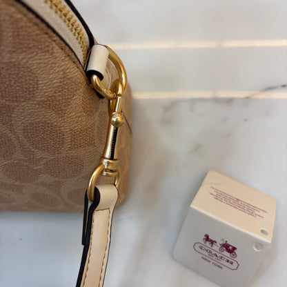 COCH KATY SATCHEL - Apricot White