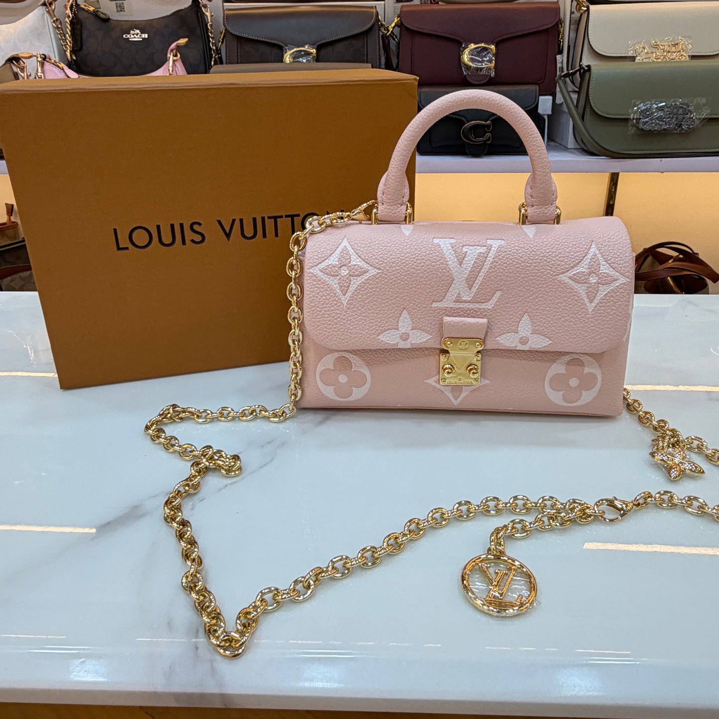 LV Nano Madeleine - Pink Monogram