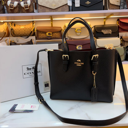 COCH MOLLIE Tote Bag Medium Size - Black