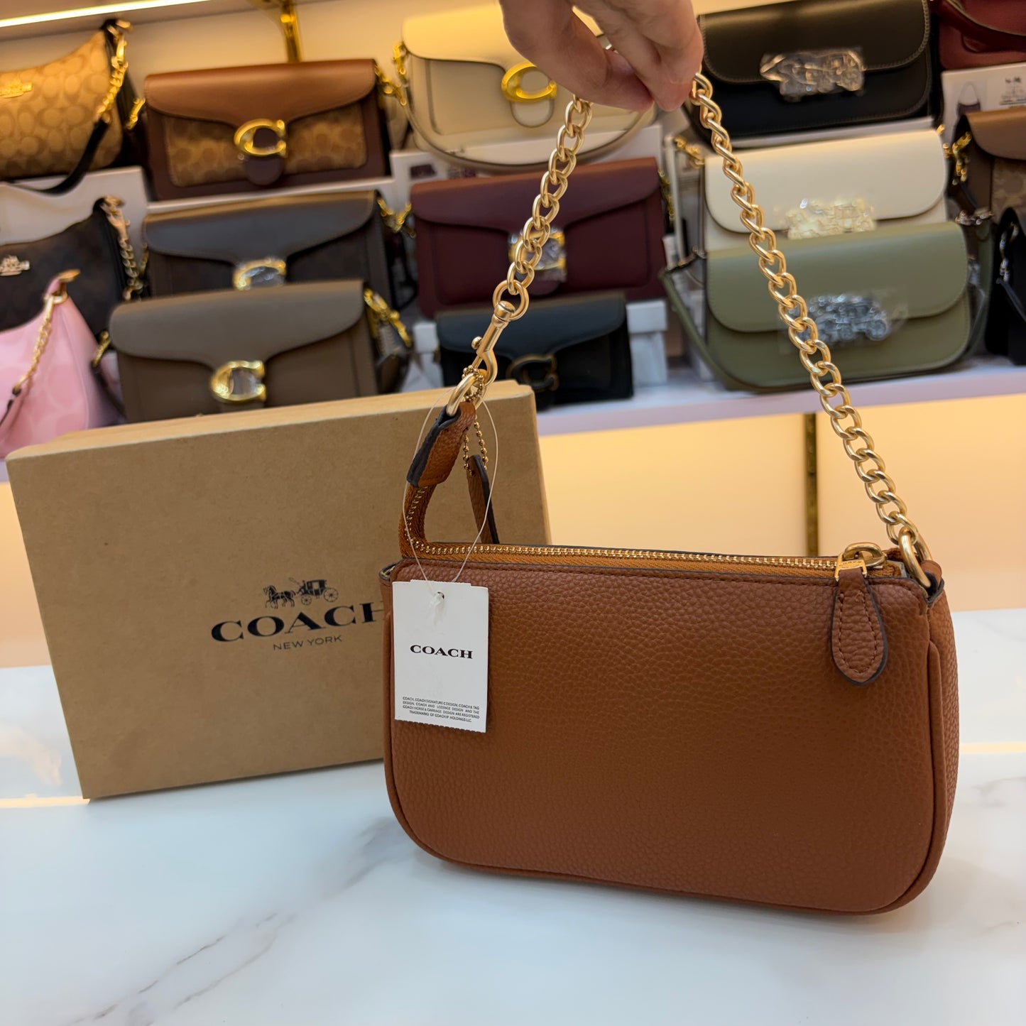 COCH Nolita Sling/Shoulder Bag - Tan
