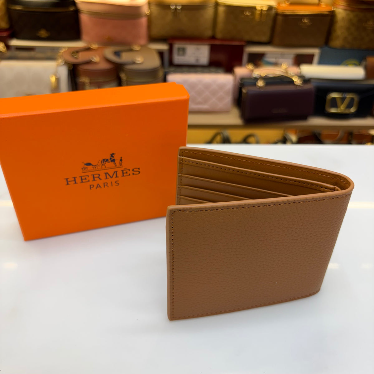 HRMS Mens Wallet - Tan