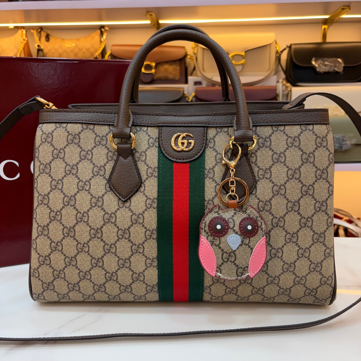 GG Ophidia Tote - Monogram