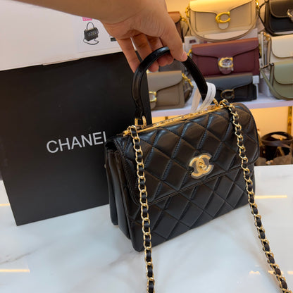 CHNL Flap Top Handle - Black
