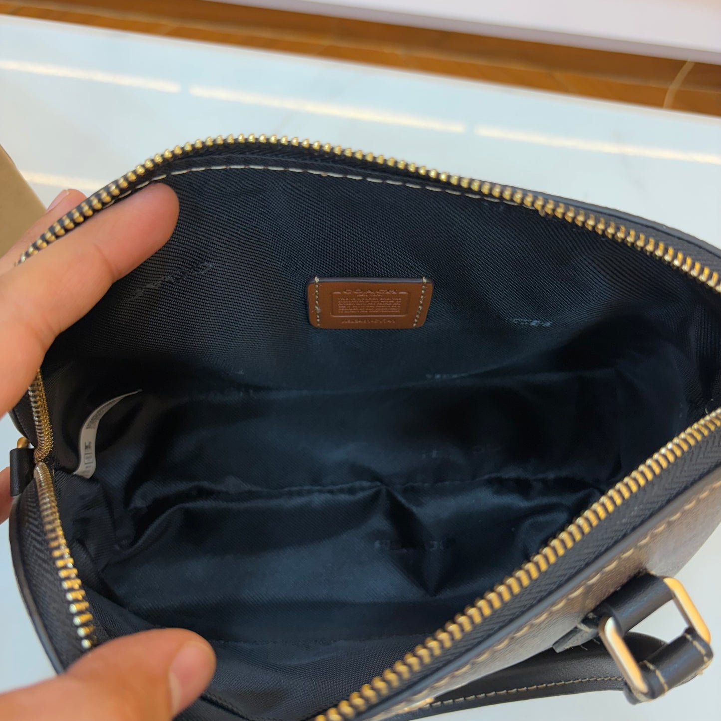 COCH KATY SATCHEL - Coffee