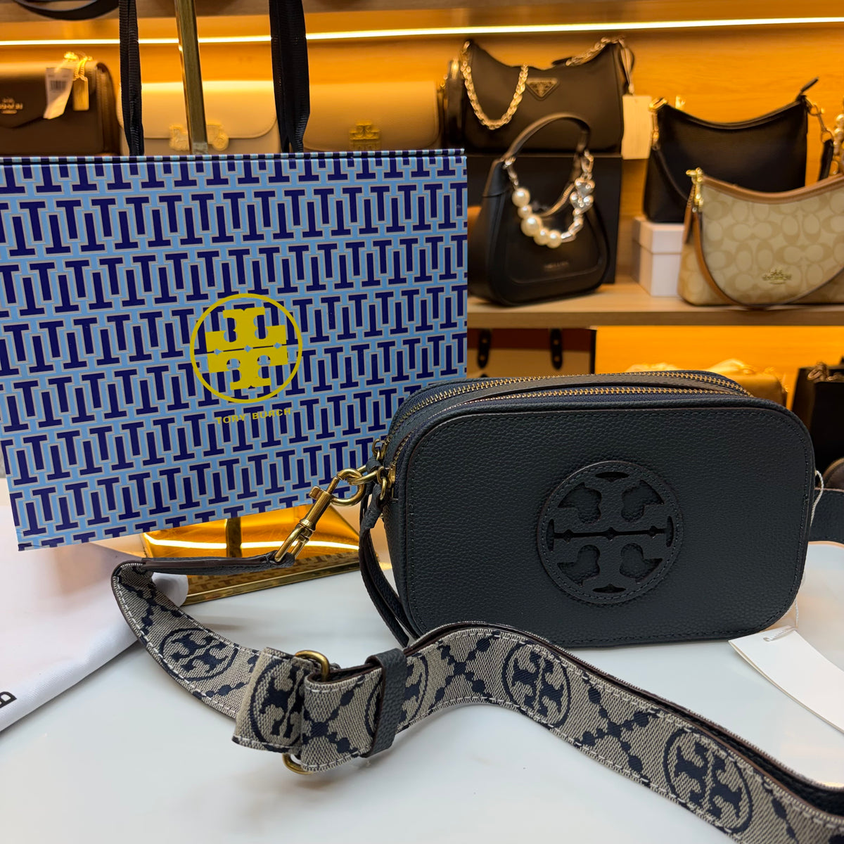 TB Miller Crossbody Bag - Navy