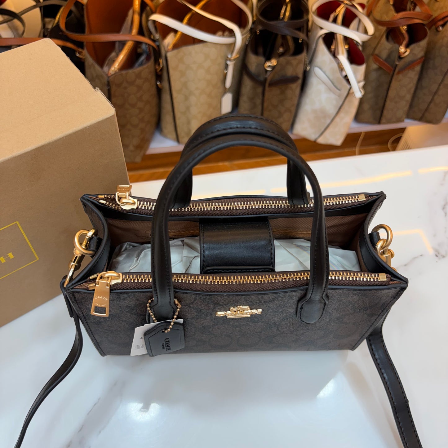 COCH Nina Satchel Bag - Cofee