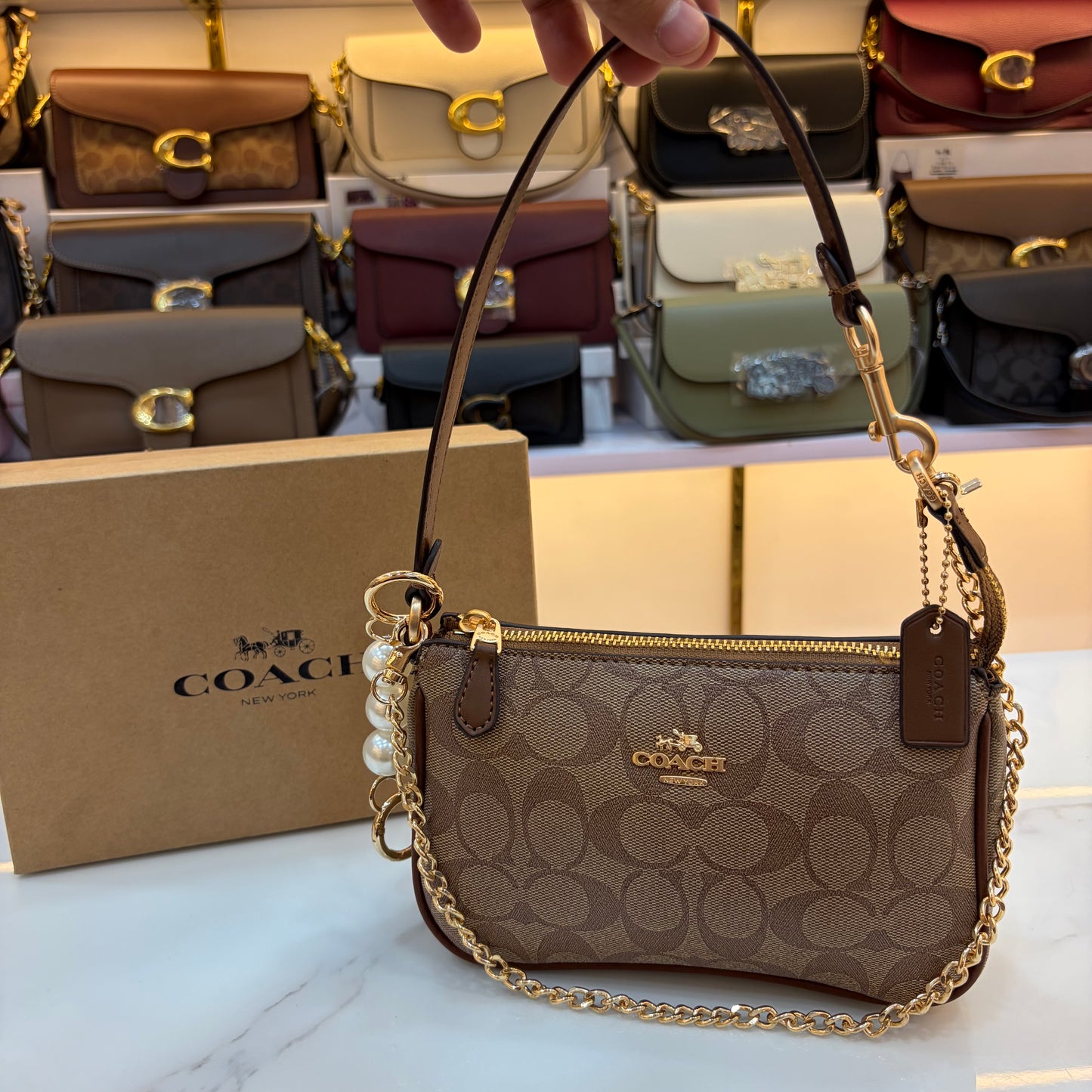 COCH Nolita Sling/Shoulder Bag - Apricot
