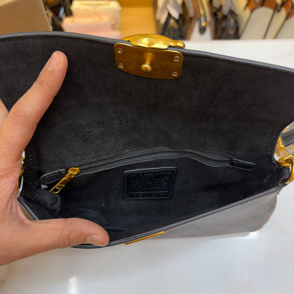 Coch Jet Shoulder/Crossbody Bag - Coffee Black