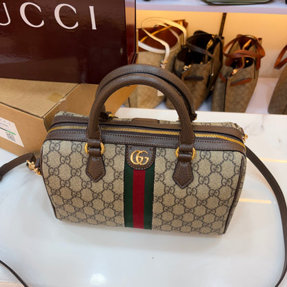 GG Ophidia Boston Bag - Medium