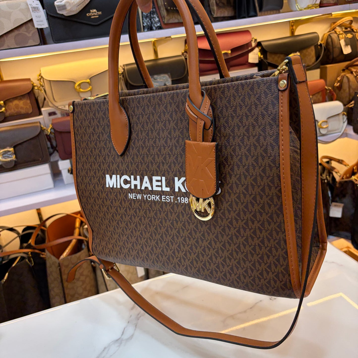 MK Mirella Tote - Brown