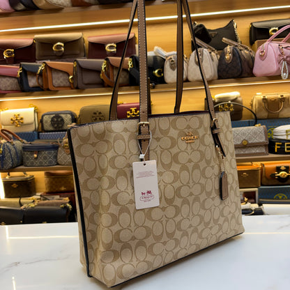 Coch Mollie Large Size Tote Bag - Apricot