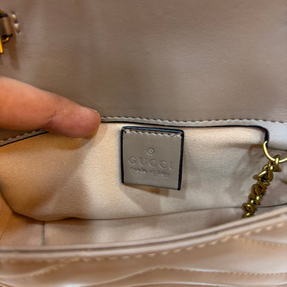 GG Marmont Mini Sling Bag - Beige (Ultra Premium Double Box)