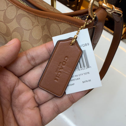 CH Laurel Shoulder Bag - Signature  Apricot