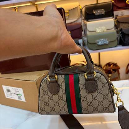 GG Ophidia Boston Bag - Small