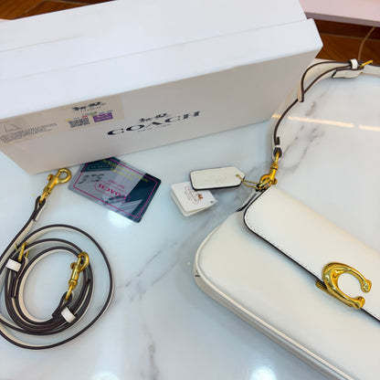 COCH JET Shoulder/Sling Bag - White