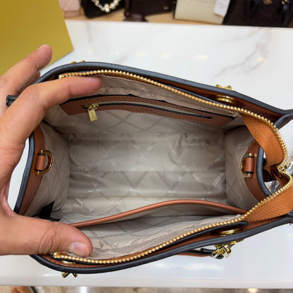 MK Cynthia Satchel - Coffee