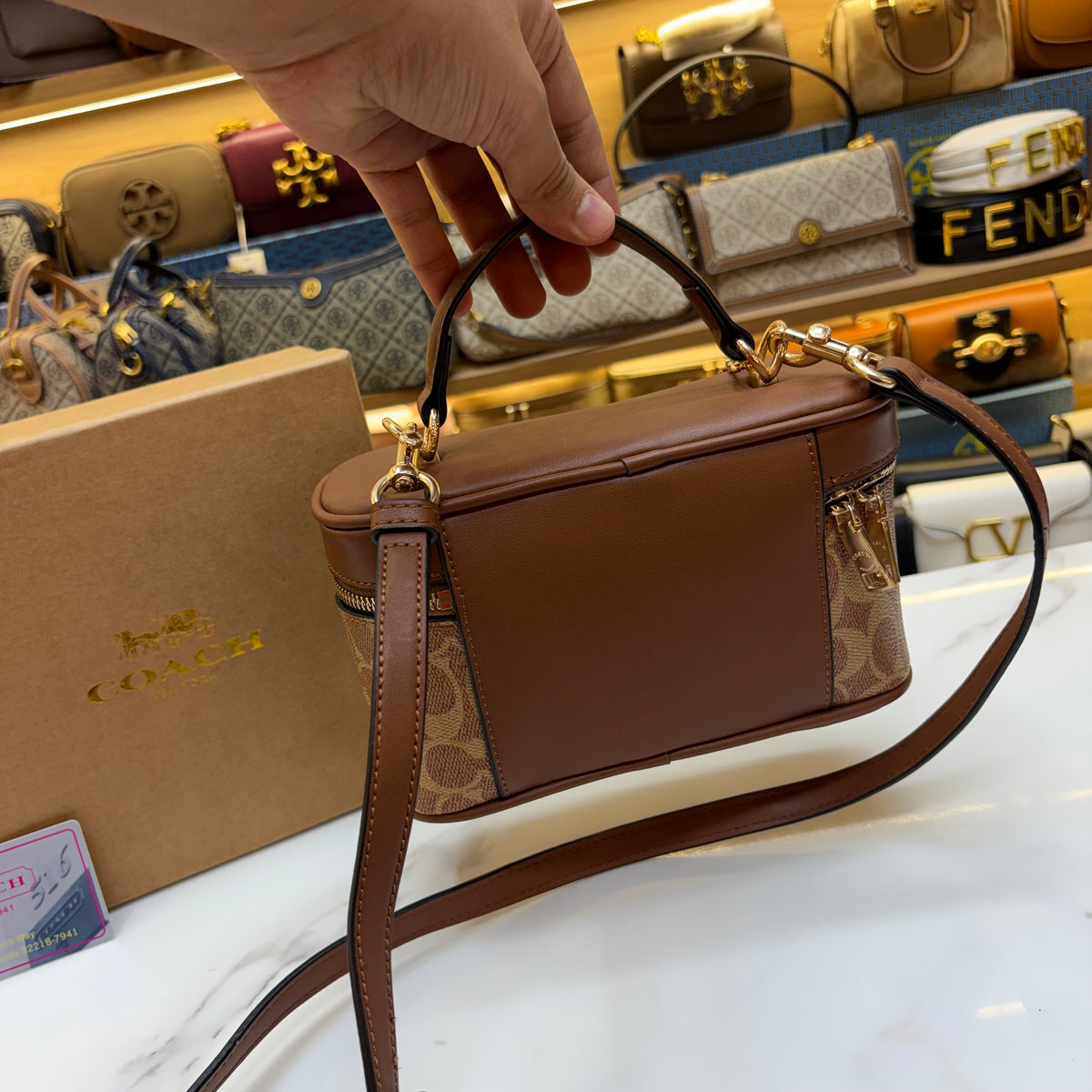 Coch Rainer Crossbody Bag - Signature Colour