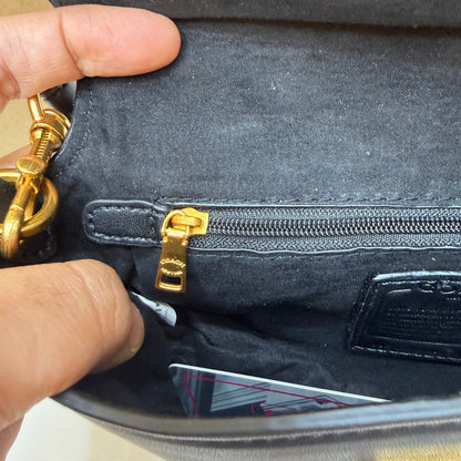 Coch Jet Shoulder/Crossbody Bag - Black