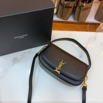 YSL Voltaire Handbag - Black