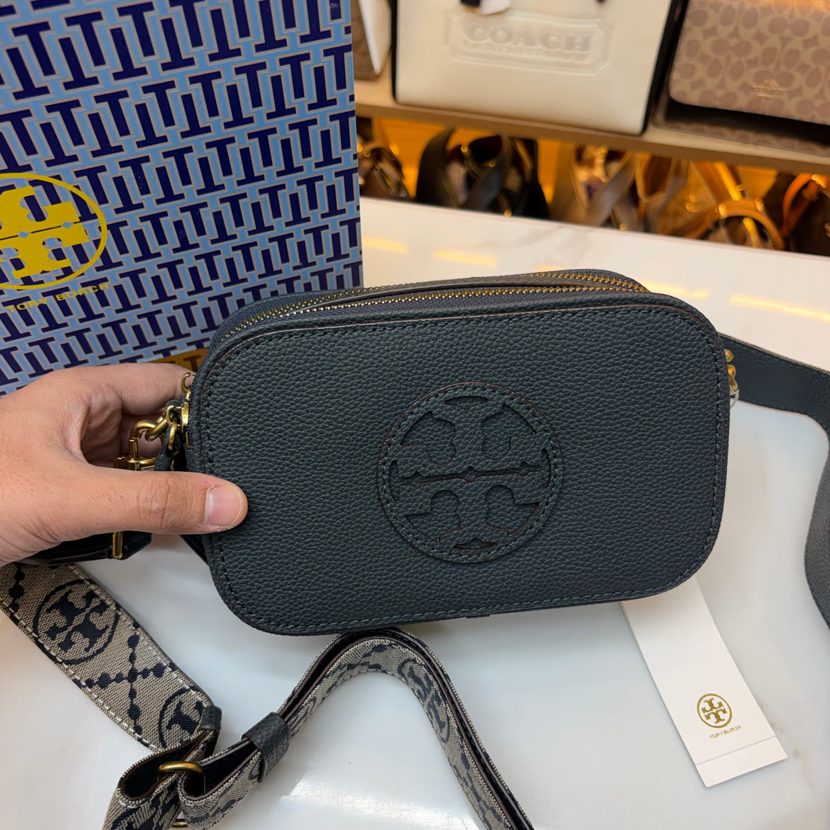 TB Miller Crossbody Bag - Navy
