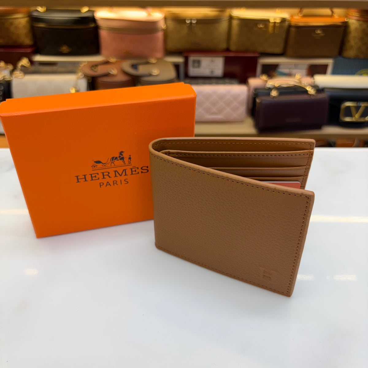 HRMS Mens Wallet - Tan