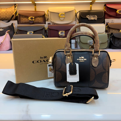 COCH ROWAN SPEEDY BAG - Coffee Apricot