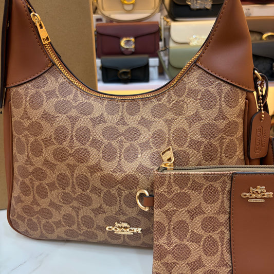 COCH JULIET HANDBAG With Wallet - Apricot