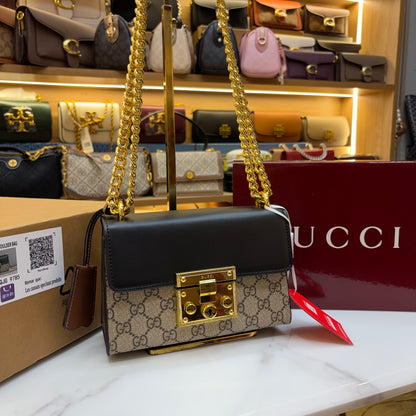 GG Padlock Shoulder/Sling Bag (Ultra Premium Double Box)