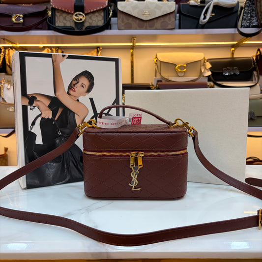YSL Gabby Vanity Bag - Wine