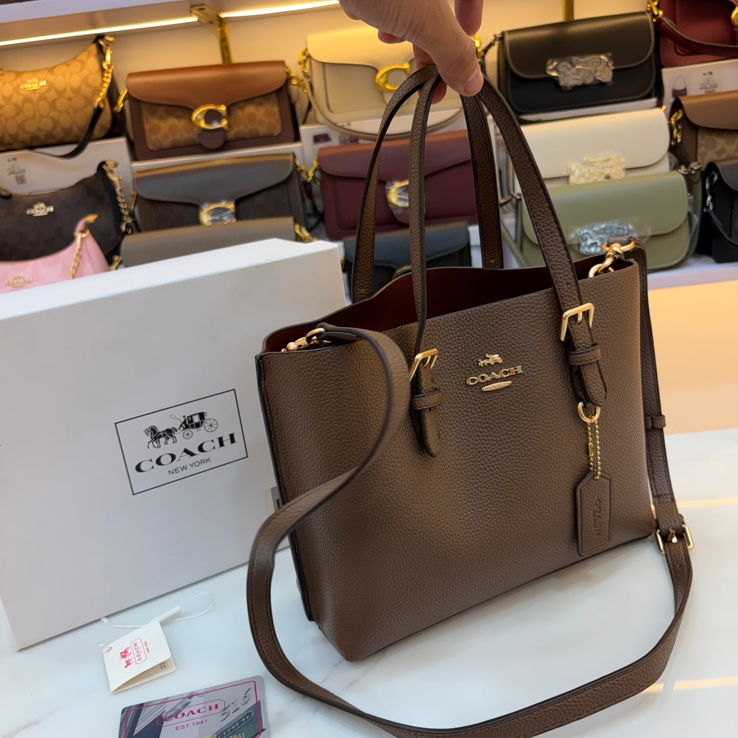 COCH MOLLIE Tote Bag Medium Size - Mouse