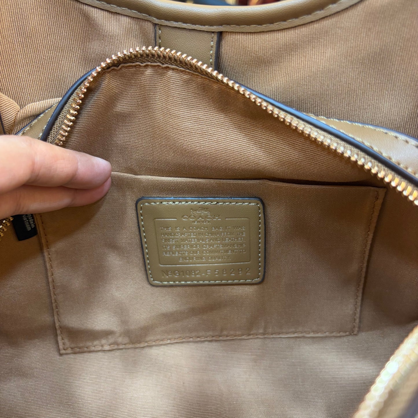 COCH ERIN Shoulder Bag - Apricot Brown