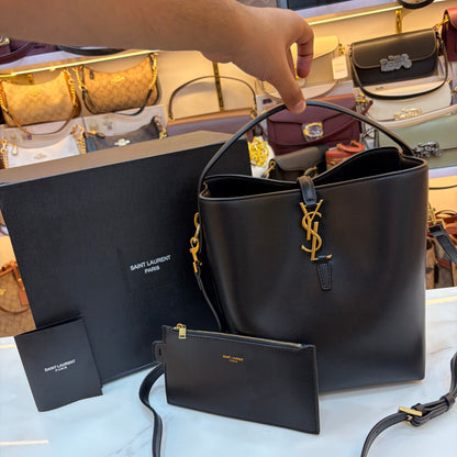 YSL Le 37 Bucket Bag - Black