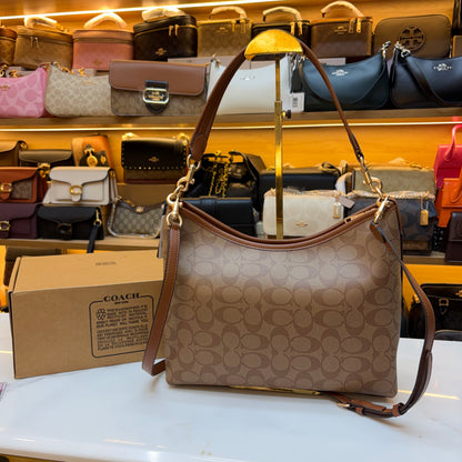 CH Laurel Shoulder Bag - Signature  Apricot