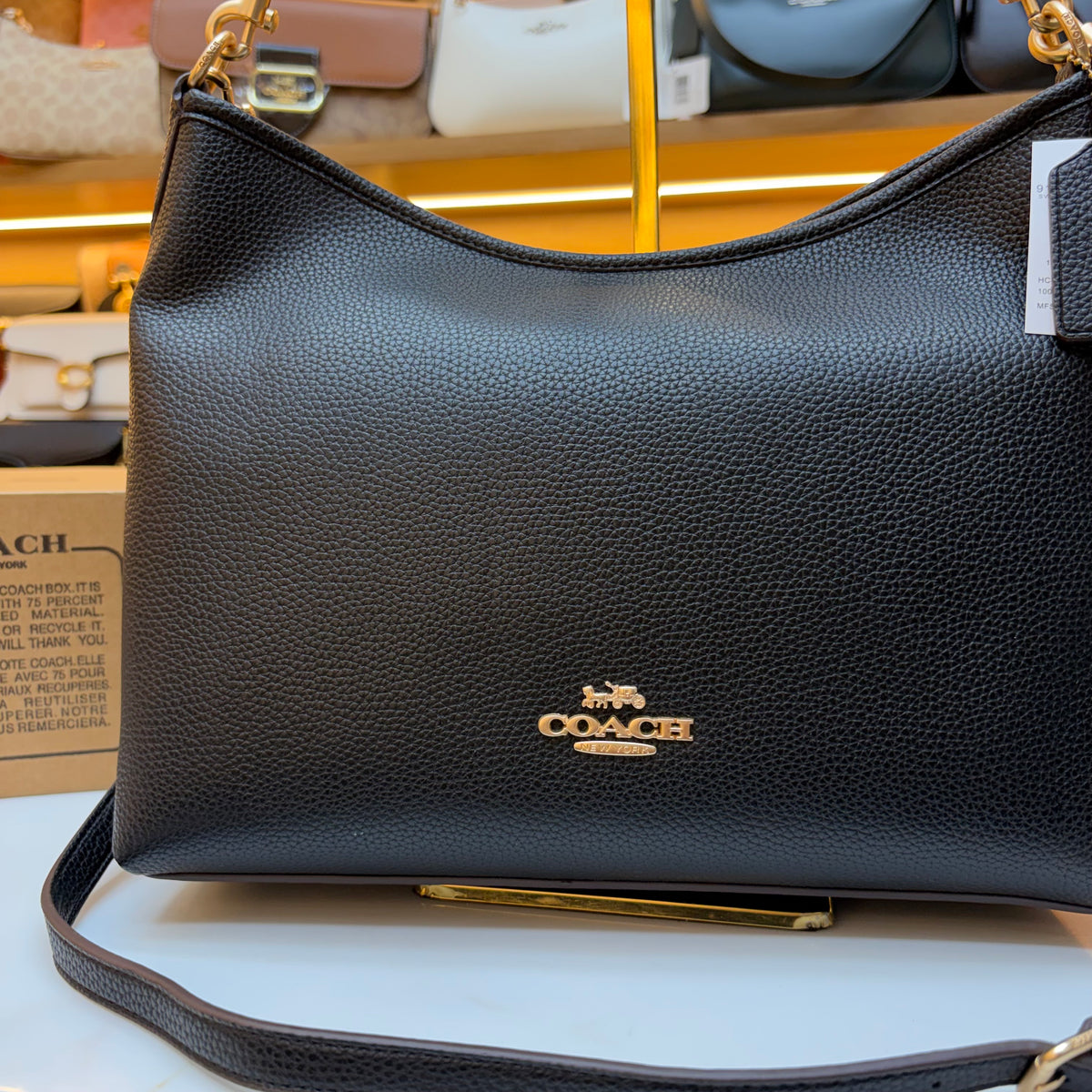 CH Laurel Shoulder Bag - Midnight Black