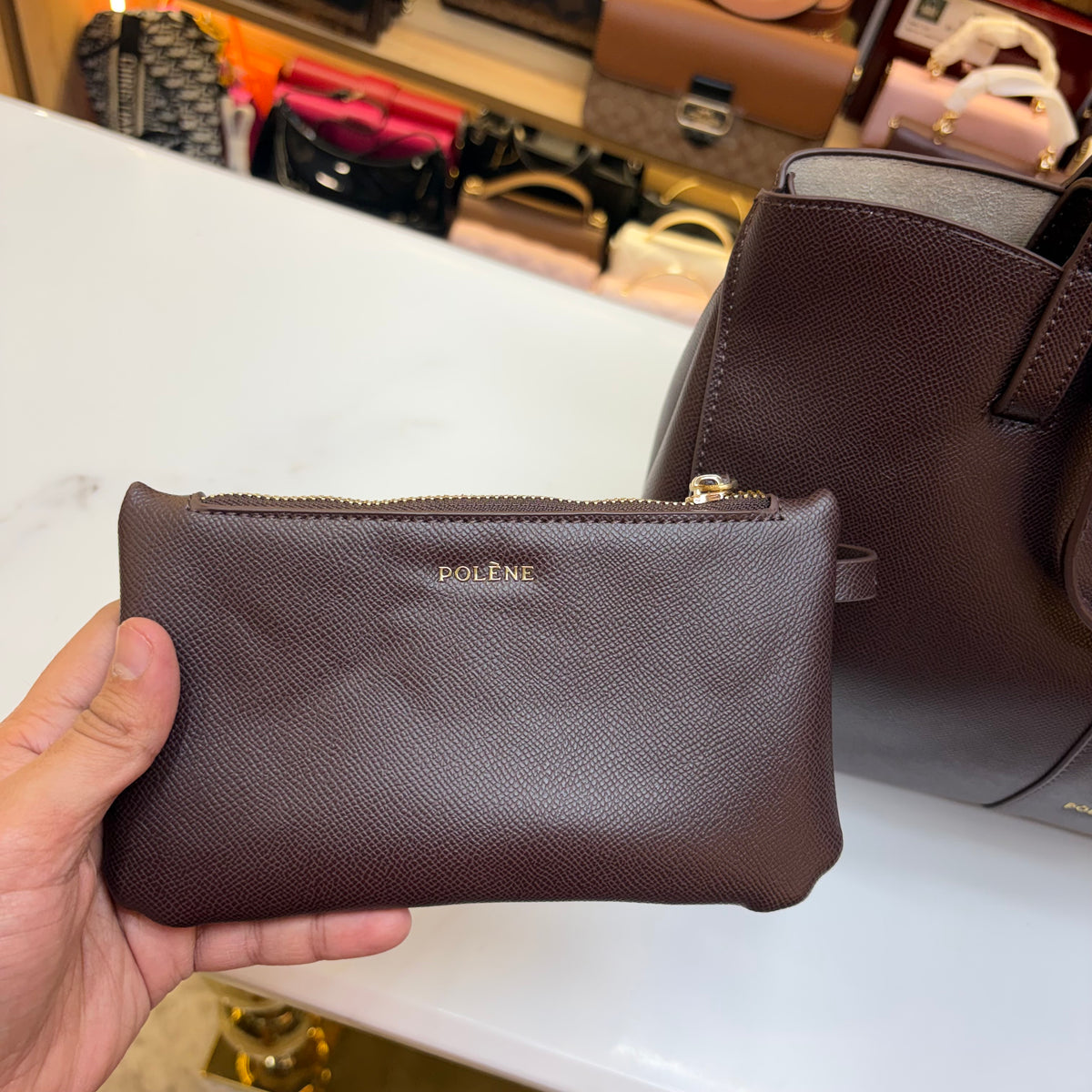 Polene Tote Bag - Coffee