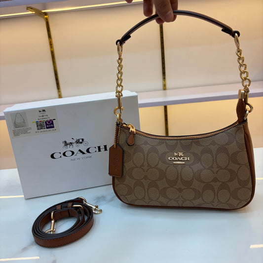 COCH TERI Sling/Shoulder Bag - Apricot
