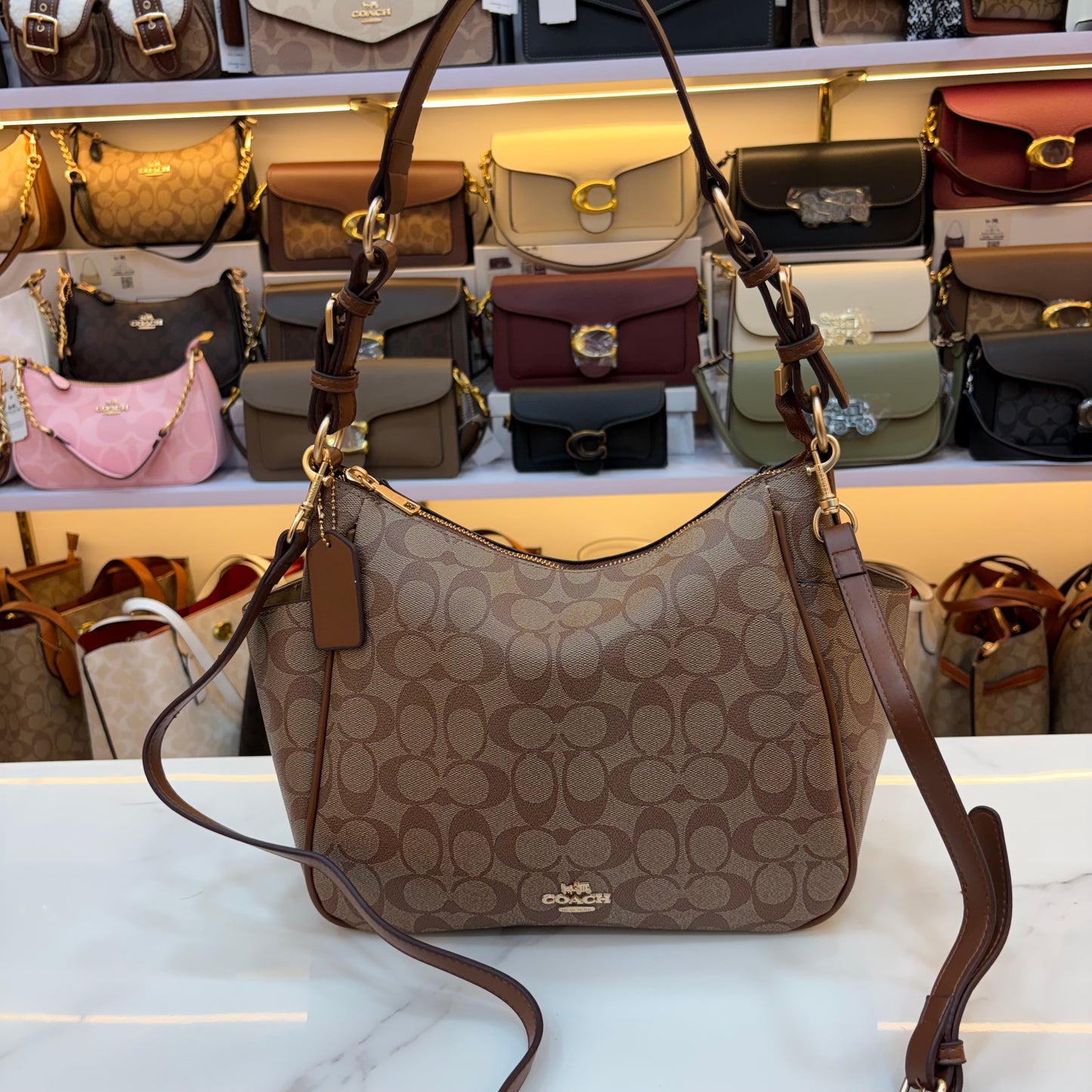 COCH LAUREL Shoulder Bag - Apricot