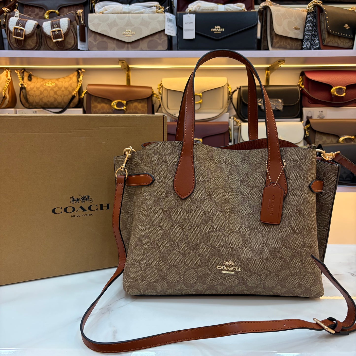 COCH Hanna Carryall - Apricot Tan