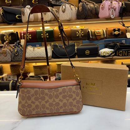 Coch Jet Shoulder/Crossbody Bag - Tan Apricot