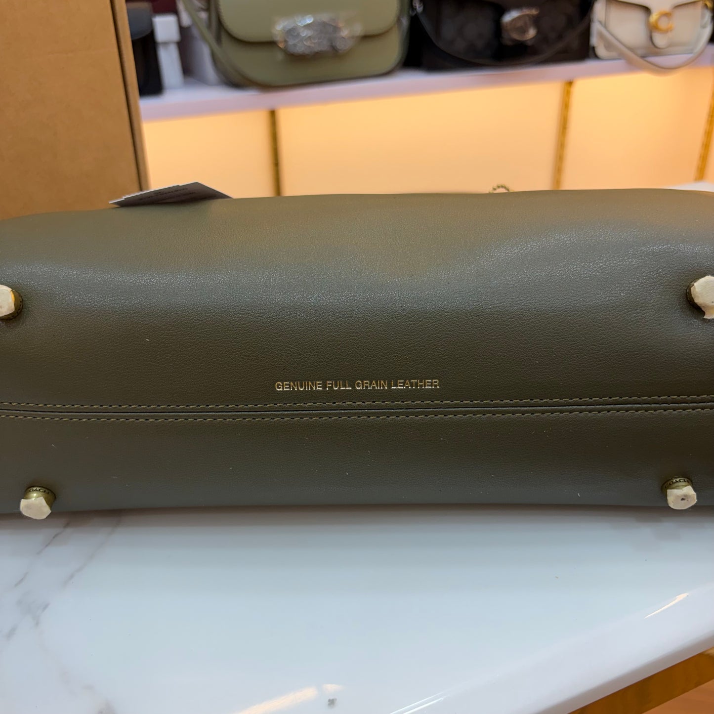 COCH Empire Carryall 34 Shoulder Bag - Olive