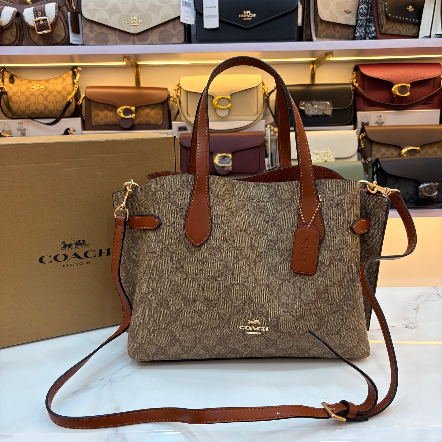 COCH Hanna Carryall - Apricot Tan