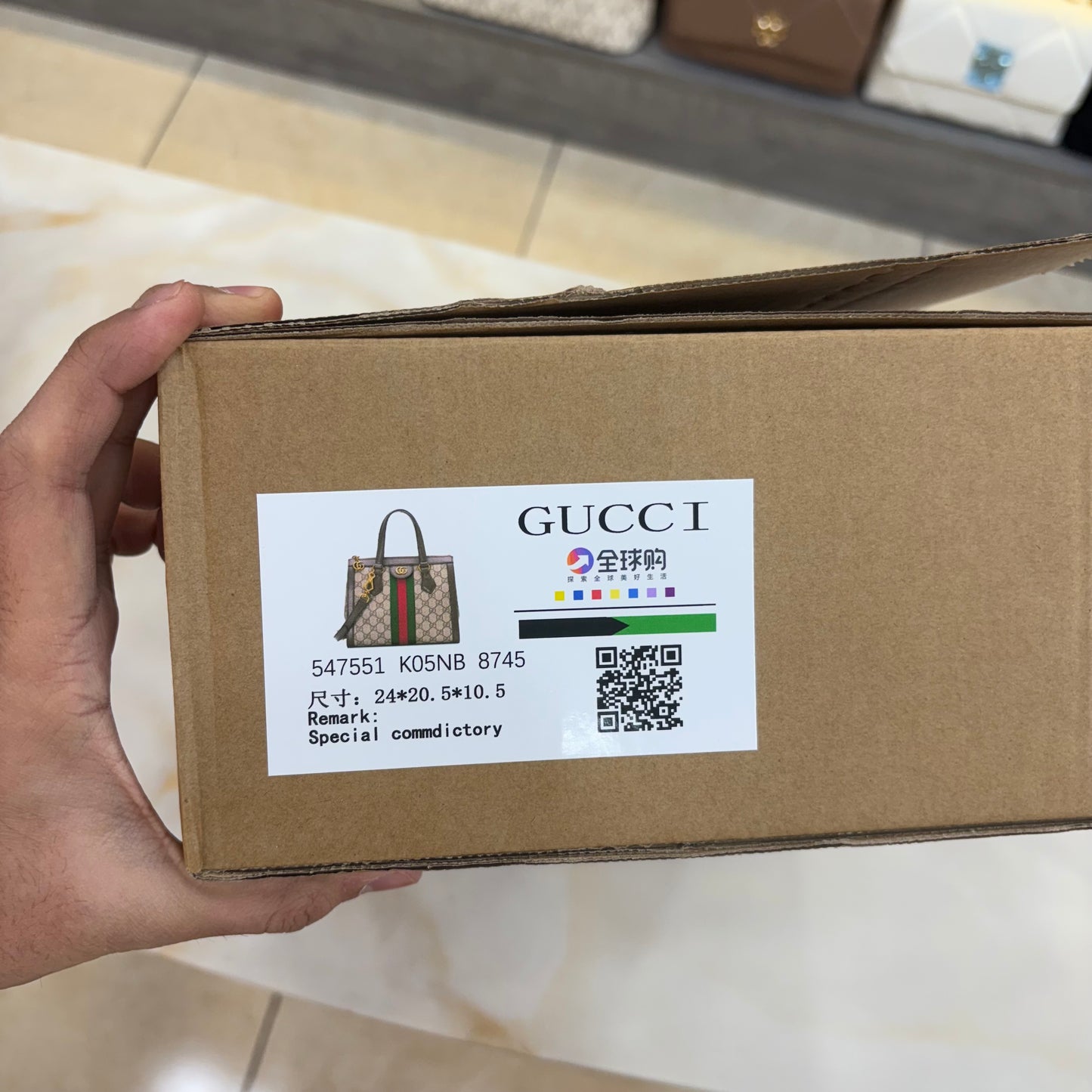 GG Ophidia Handbag (Ultra Premium Double Box)