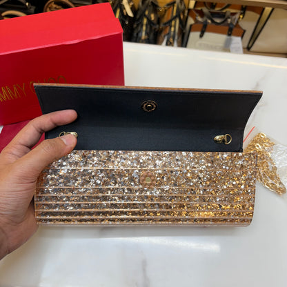 JC Candy Clutch - Gold