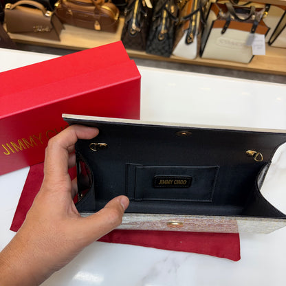 JC Candy Clutch - Silver