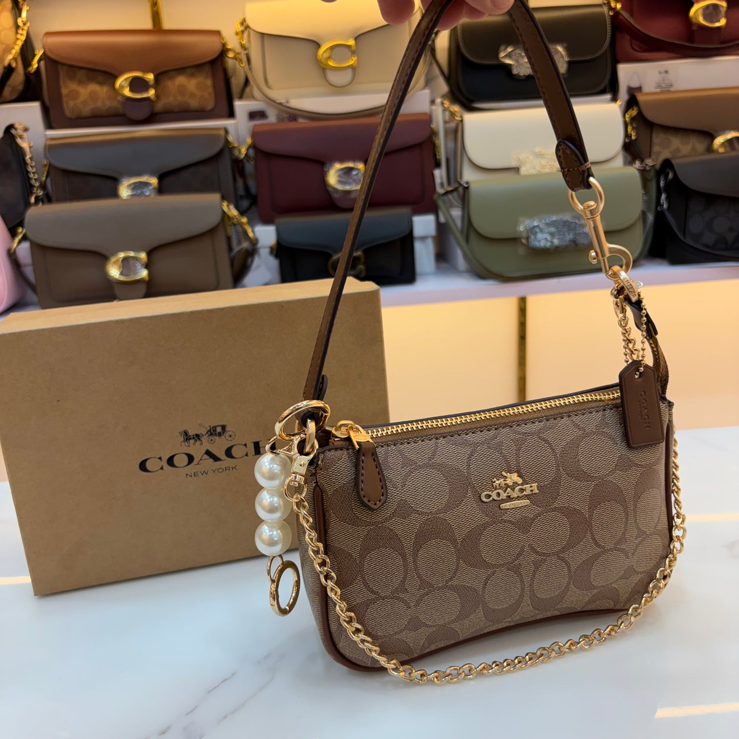 COCH Nolita Sling/Shoulder Bag - Apricot