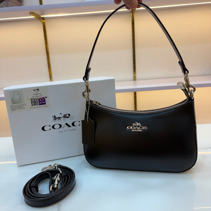 COCH TERI Sling/Shoulder Bag - Midnight Black (Smooth Texture)