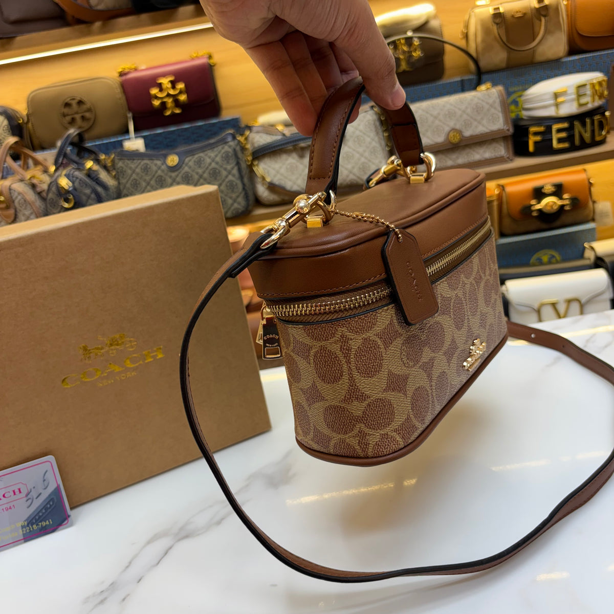 Coch Rainer Crossbody Bag - Signature Colour