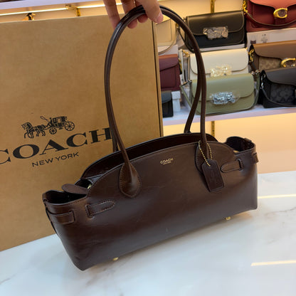 COCH Empire Carryall 34 Shoulder Bag - Brown