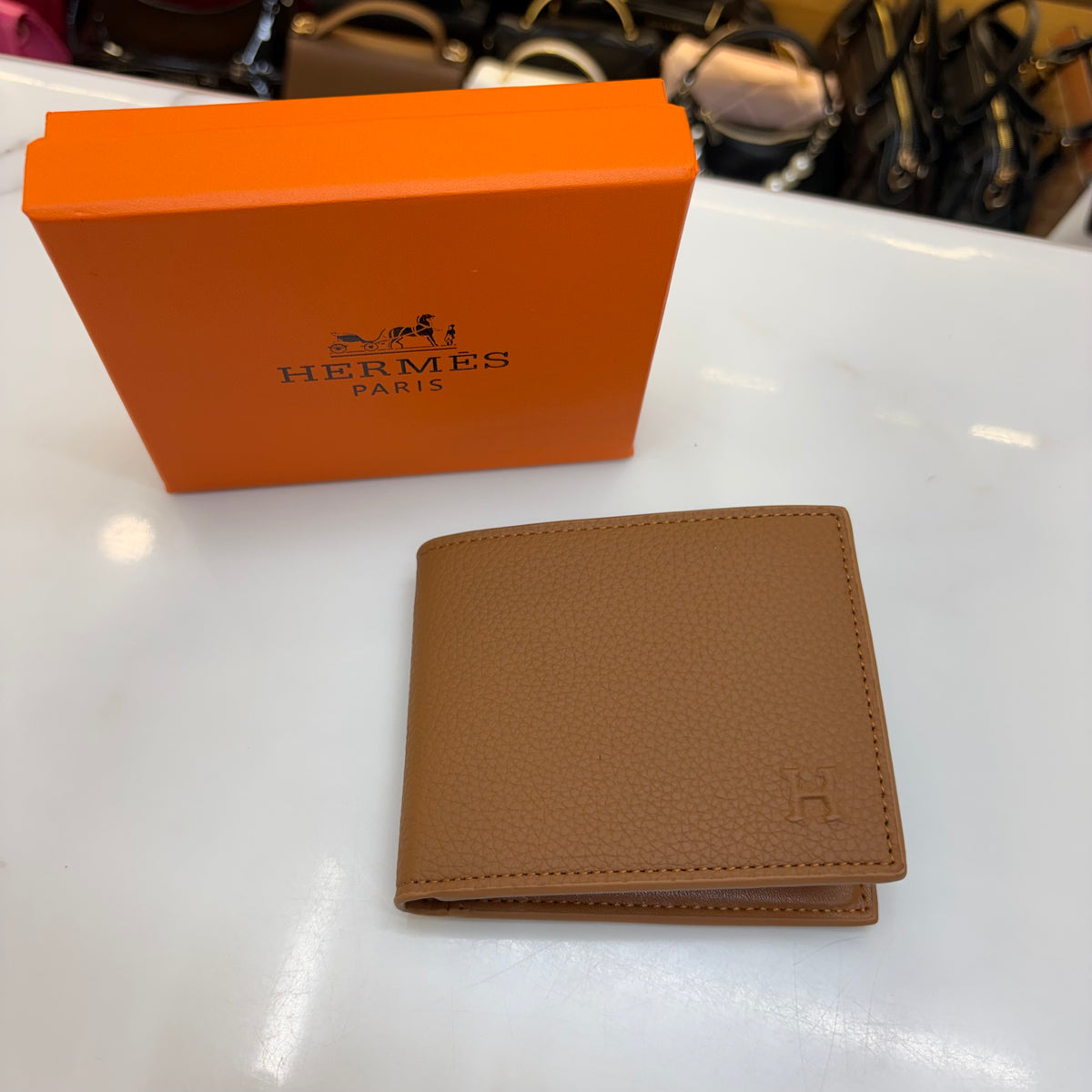 HRMS Mens Wallet - Tan